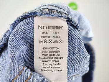 dzinsy drip: PrettyLittleThing, Jeansy damskie, rozmiar 2XS — 5