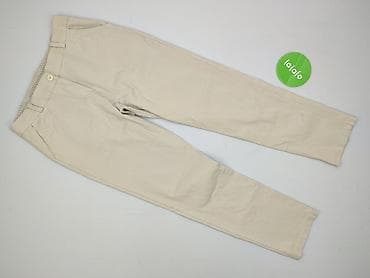 sweatpants brown: Chino, Spodnie materiałowe damskie, rozmiar S — 2