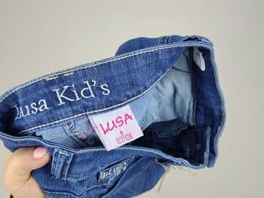 czarne wzorzyste rajstopy: Jeans, 8 years, 122/128, condition - Perfect — 5