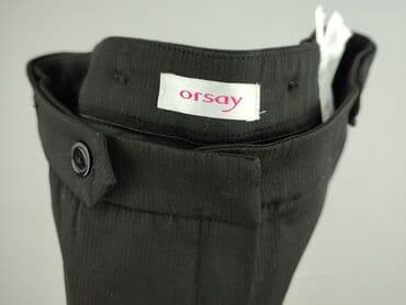 woskowane legginsy z wysokim stanem zara: Orsay, Spodnie materiałowe damskie, rozmiar M — 4