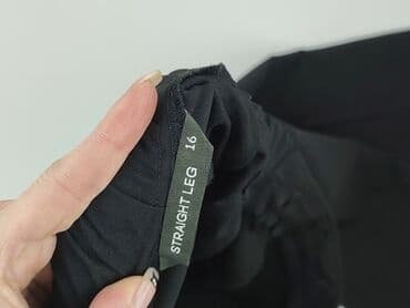 spodnie wrangler czarne: Bonmarche, Spodnie materiałowe damskie, rozmiar XL — 4