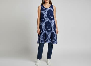 sukienka w kształcie trapezu: Sukienka damska, rozmiar S — 5