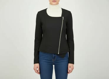 vinted kurtki skórzane damskie: Marynarka damska, rozmiar S — 5