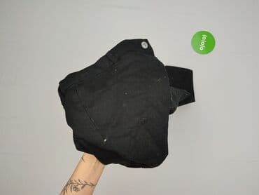 czarne szerokie jeansy: Papaya, Jeansy damskie — 6