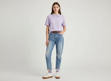 Damska koszulka polo, rozmiar S w lalafo.pl Damska koszulka polo, rozmiar S