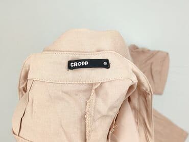 spodnie szerokie cropp: Cropp, Spodnie materiałowe damskie, rozmiar M — 4