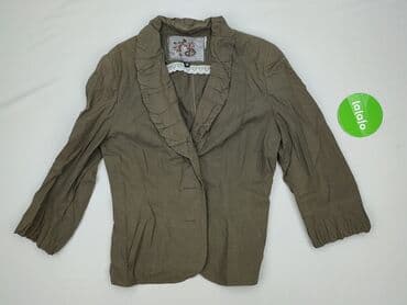 kurtka jeansowa khaki damska: AB, Marynarka damska, rozmiar M — 2