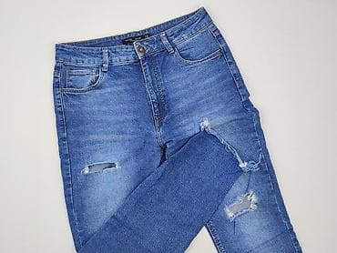 pull and bear dostawa: Bershka, Jeansy damskie, rozmiar M — 1