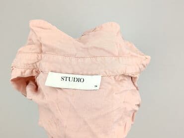 koszula satynowa rozowa: Studio, Koszula damska, rozmiar XS — 4