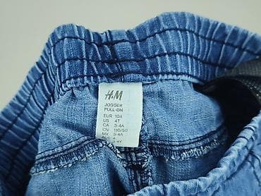 puma spodnie dresowe: Spodnie jeansowe, H&M, 3-4 lat, 104, stan - Bardzo dobry — 4
