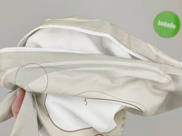 pościel khaki: Pillowcase, 45 x 45, kolor - Szary, stan - Idealny — 4