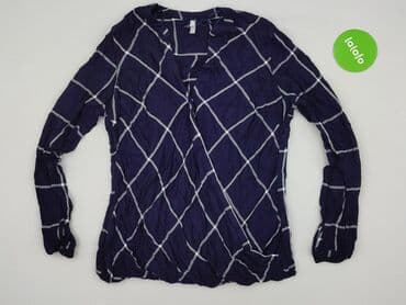 marynarka w kratę damska h m: Miss Etam, Bluzka damska, L — 2