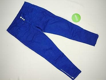 jeans blue versace: Spodnie materiałowe damskie, rozmiar M — 2