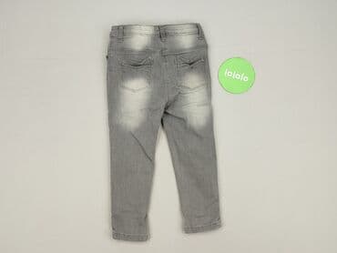 spodnie z serduszkiem: Spodnie jeansowe, So cute, 2-3 lat, 98, stan - Bardzo dobry — 3