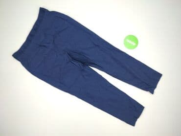 granatowe chinosy damskie: Spodnie materiałowe damskie, rozmiar L — 3