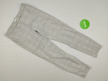 spodnie w kratę new yorker: H&M, Spodnie materiałowe damskie, rozmiar M — 2