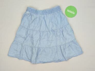 spódniczka alex biało niebieska: Sinsay, Spódnica damska, rozmiar XS — 2