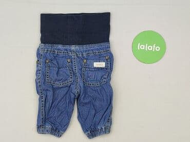 stopy rajstopy: Denim pants, 3-6 months, condition - Very good — 3