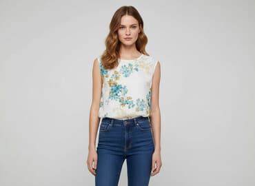 bluzka tupac pull and bear: PULL&BEAR, Bluzka damska, rozmiar S — 1