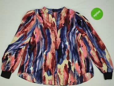 modne bluzki z bufiastymi rękawami: Bluzka damska, rozmiar XL — 2