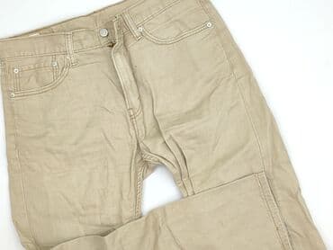 LeviS, Material trousers for women, size XL (EU 42) — 1
