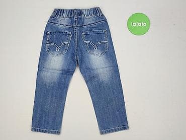 lalka: Spodnie jeansowe, 2-3 lat, 92/98, stan - Bardzo dobry — 3