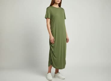 zielona sukienki midi: Sukienka damska, rozmiar M — 1