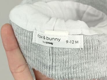 pajacyk z weluru: Cap, 9-12 months, condition - Very good — 4