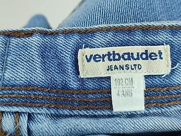 dzwony pull and bear: Spodnie jeansowe, Vertbaudet, 3-4 lat, 128, stan - Bardzo dobry — 4