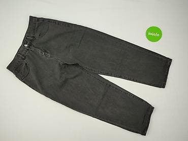 dresy szare h: Jeansy damskie, rozmiar L — 2