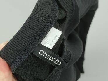 czarna bluza rozpinana hm: H&M Divided, Bluza damska
, rozmiar L — 5