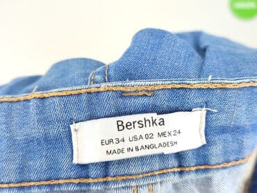 bershka dżinsy atomówki: Bershka, Jeansy damskie, rozmiar XS — 4