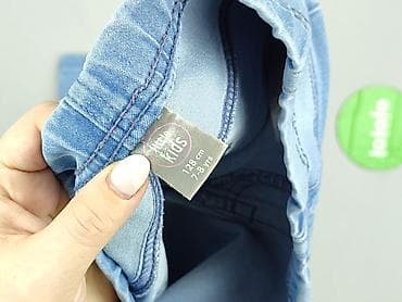 podkoszulek fox: Spodnie jeansowe, F&F, 8 lat, 122/128, stan - Idealny — 4