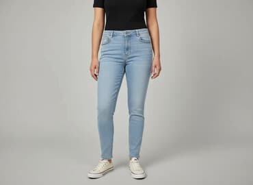 jeansowe kozaki zara: Zara, Jeansy damskie, rozmiar XL — 6