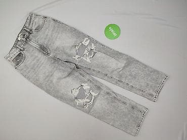 custom jeansy: H&M, Jeansy damskie, rozmiar S — 2