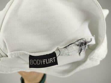 biale szerokie jeansy: BODY FLIRT, Jeansy damskie, rozmiar M — 4