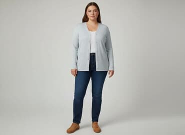 olsen kurtki zimowe: Olsen, Kardigan damski, rozmiar 3XL — 6