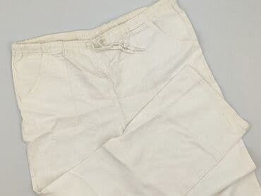 Material trousers for women, L