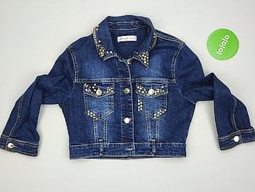 pull and bear bluzy: Dziecięca kurtka jeansowa, 4-5 lat, L, stan - Idealny — 2