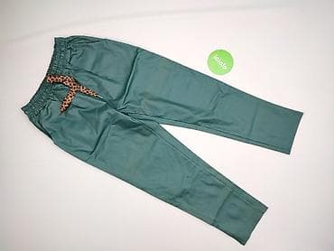 pull and bear joggery: Damskie spodnie typu jogger – zielone, Made in Italy - — 2
