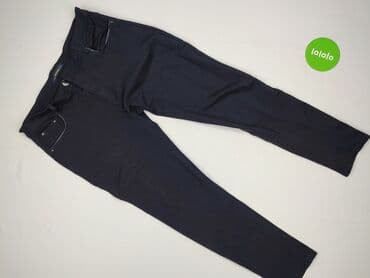 legginsy damskie plus size: Miaoni, Spodnie materiałowe damskie, rozmiar XL — 2