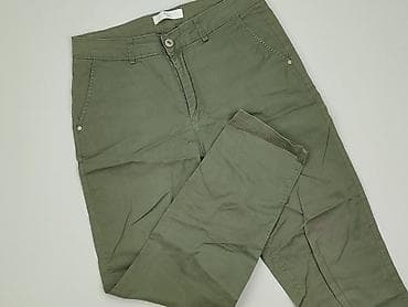 joggery basic damskie: Spodnie materiałowe damskie, rozmiar S — 1