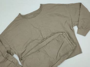 spodnie na gumce czarne: Komplet dresowy damski, rozmiar 7XL — 1