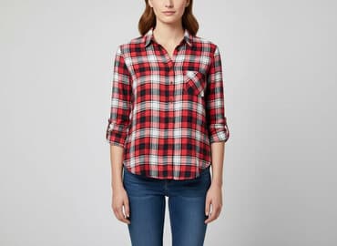 koszula flanelowa jula: F&F, Koszula damska, rozmiar M — 1