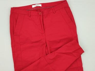 czarne legginsy push up legginsy podkreślające pośladki: Spodnie materiałowe damskie, L — 1