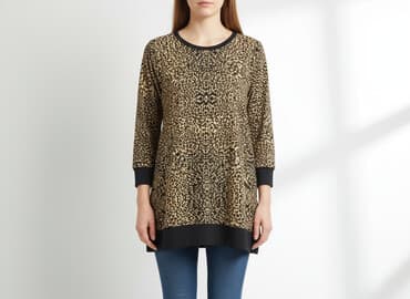 sukienka w panterkę, mohito: Tunika damska, rozmiar M — 6