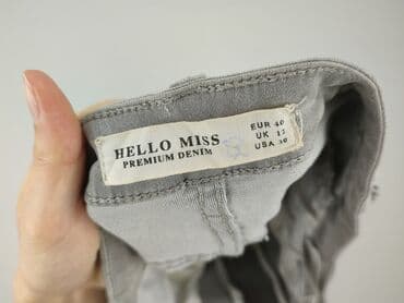 szerokie spodnie hello kitty: Jeansy damskie, rozmiar L — 4