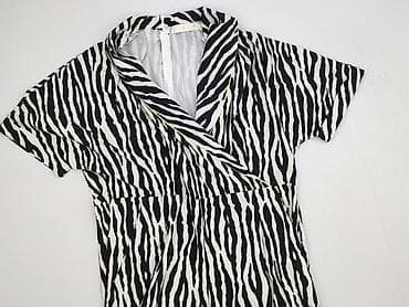 kombinezon reflex: Kombinezon damski Pole Pole Paris - Wzór: zebra, czarno-biały z — 1