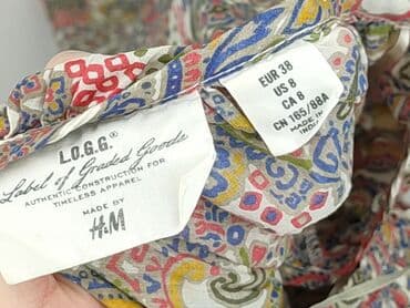 koszula niebieska hm: H&M L.O.G.G., Bluzka damska, rozmiar M — 5