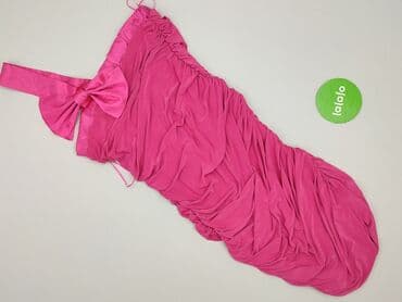 asos sukienka ze stojka: Pink, Sukienka damska, rozmiar M — 2